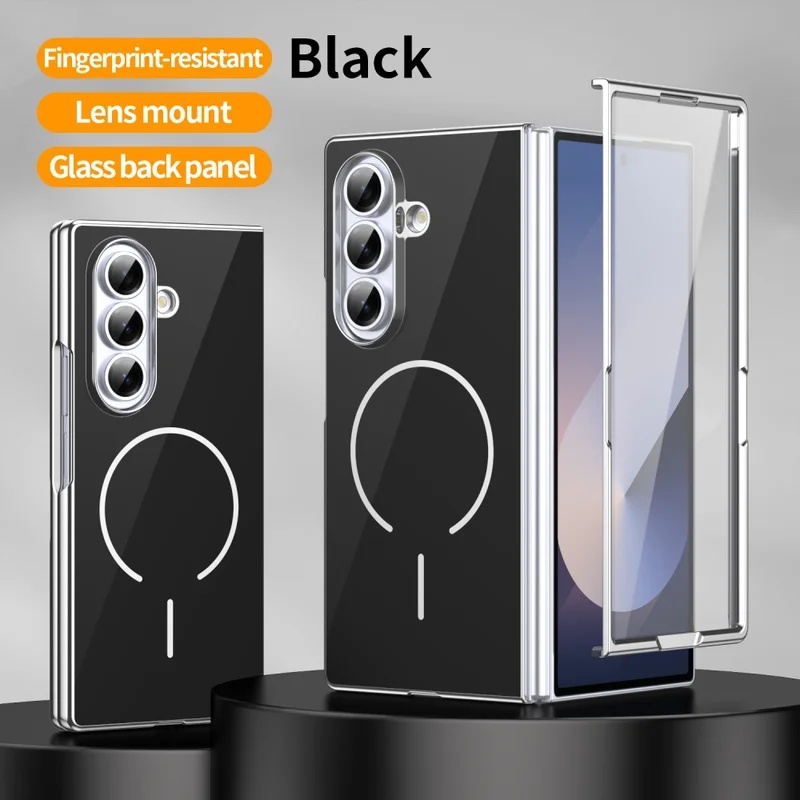 Tech Protect Accessories - ガラス製マグネット式折りたたみスマホケース Samsung Galaxy Z Fold 7