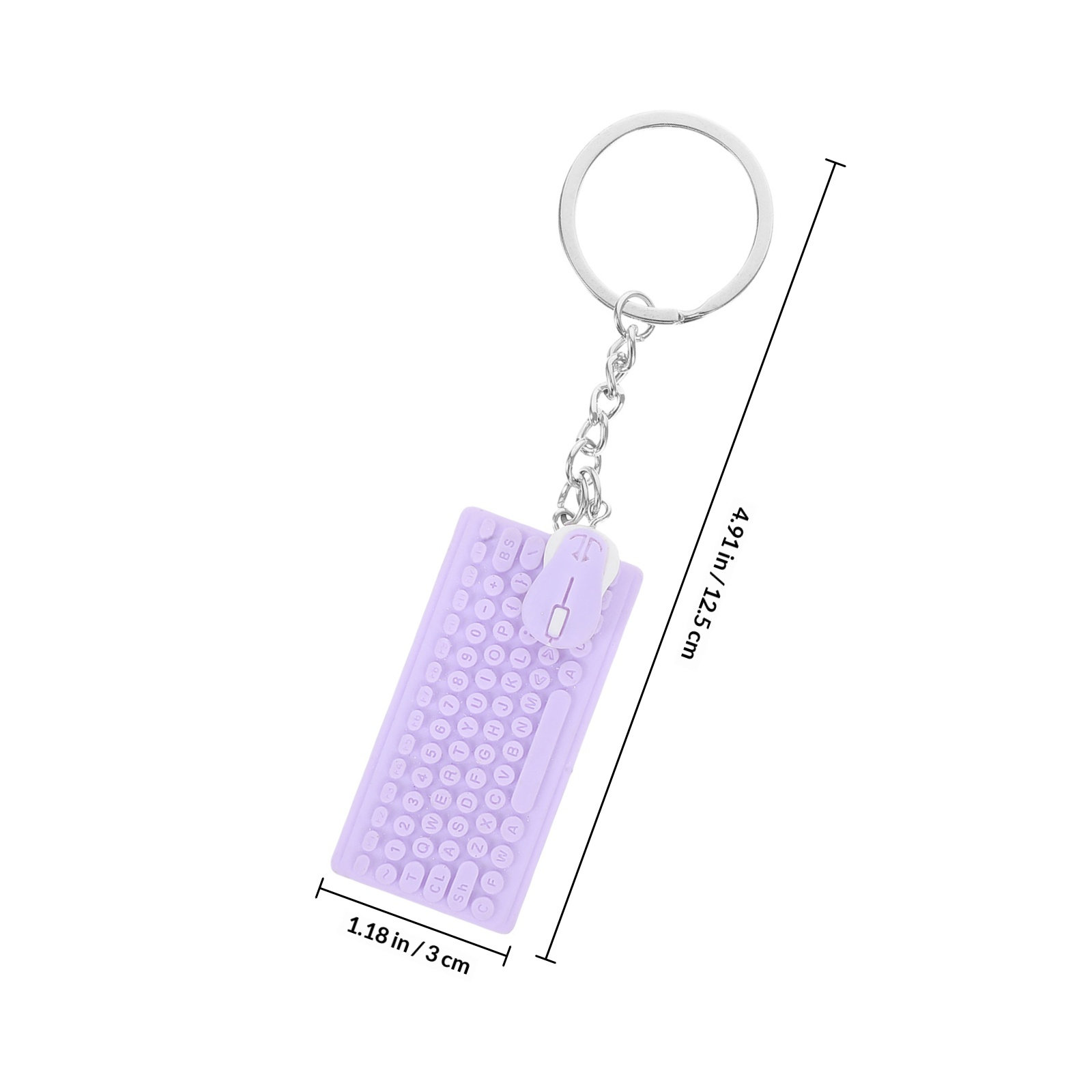 ミニキーボードマウスキーチェーン かわいいテックアクセサリー - Tech Accessories Key のレビューと価格