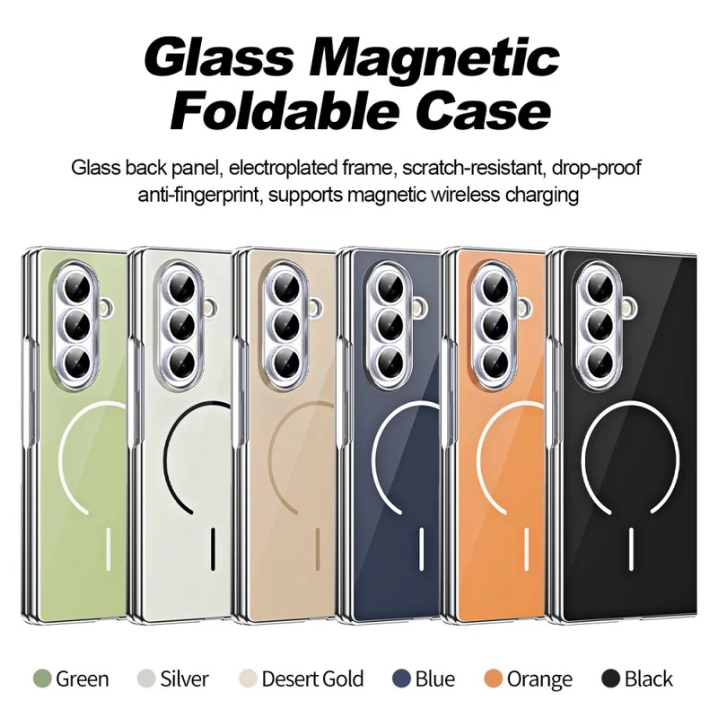 ガラス製マグネット式折りたたみスマホケース Samsung  - Tech Protect Accessories のレビューと価格
