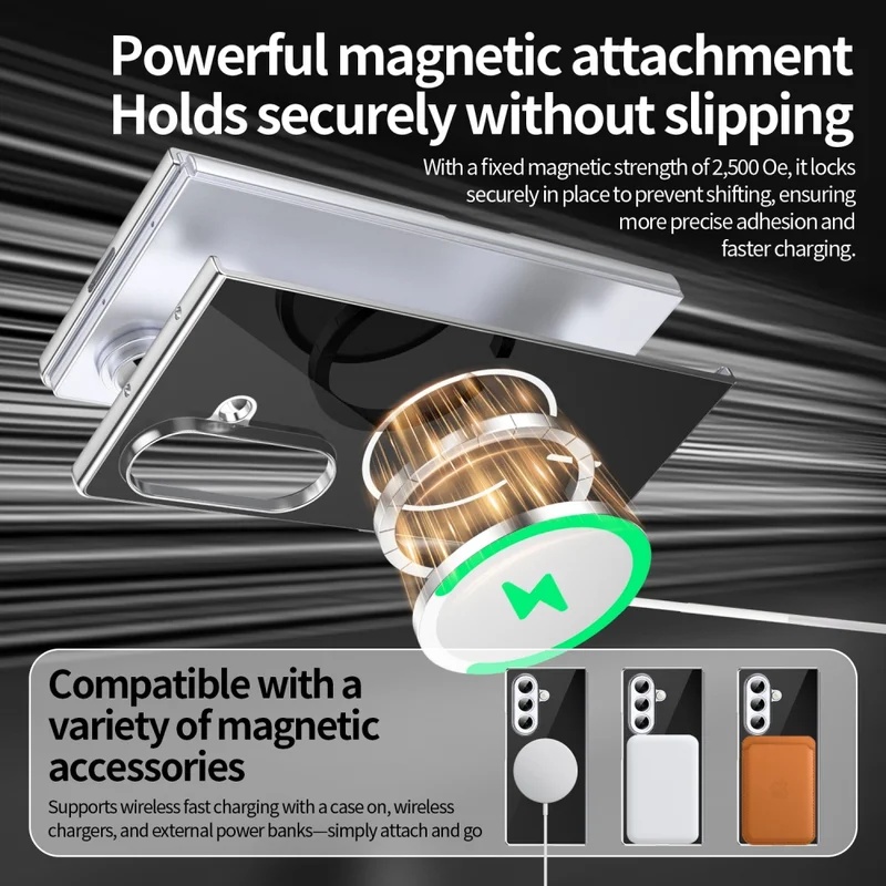 ガラス製マグネット式折りたたみスマホケース Samsung  - Tech Protect Accessories のレビューと価格