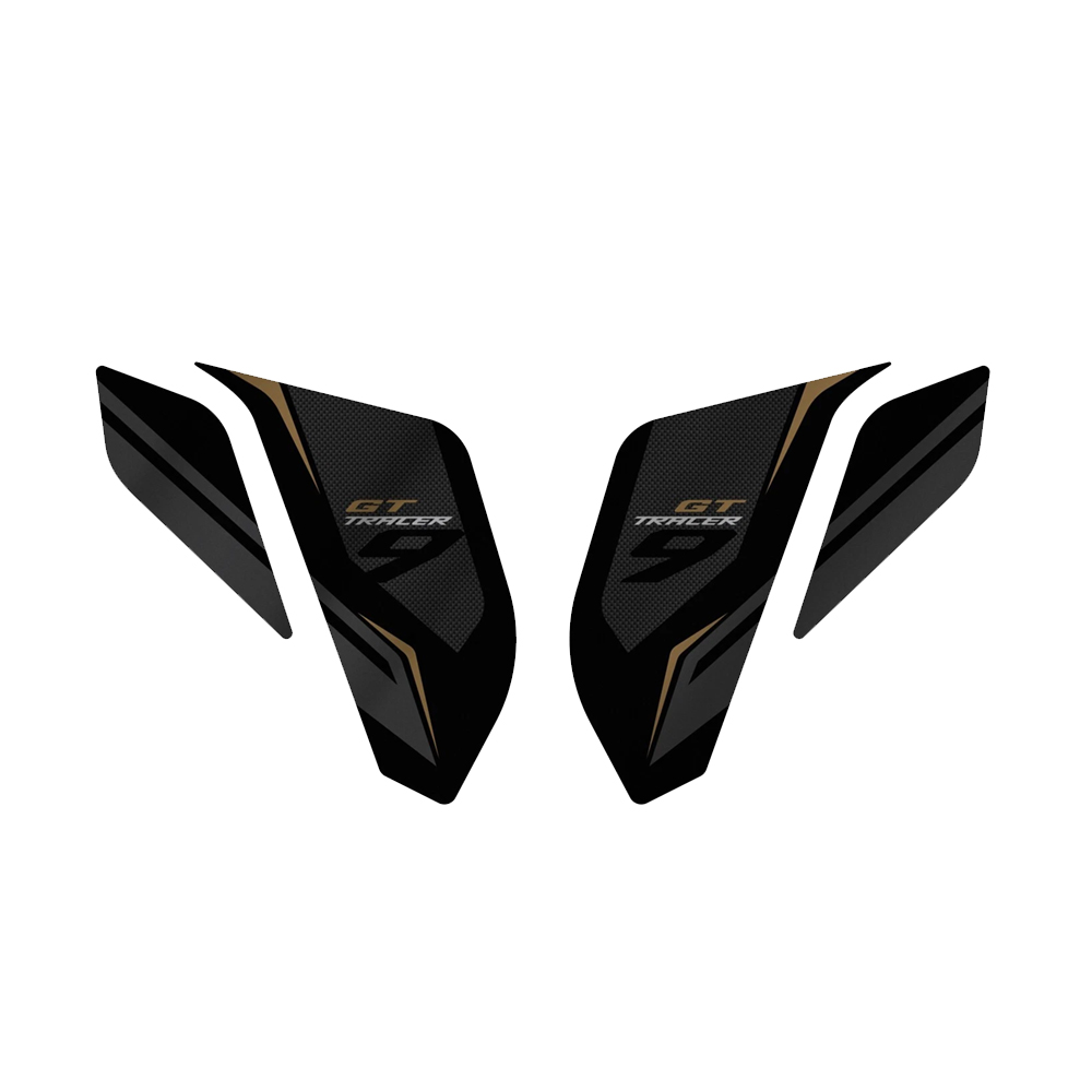 トレーサー 9GT テックブラックオートバイアクセサリーデカ - Tech Protect Accessories のレビューと価格