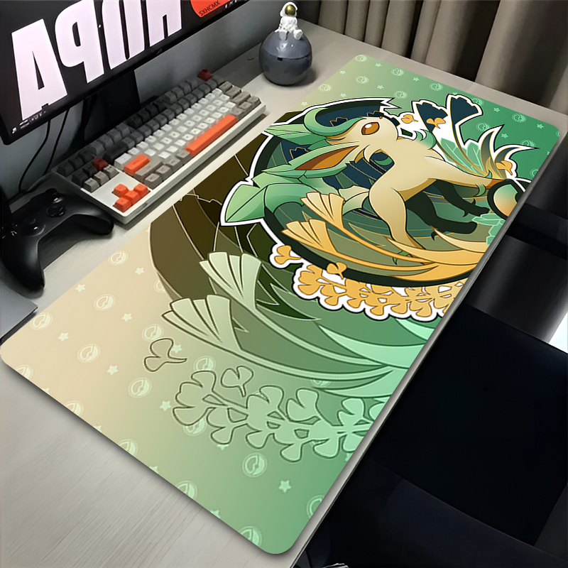 マウスパッド ゲーマー P-ポケモン リーフィオン 大型ゲー - Tech Accessories For Office Desk のレビューと価格