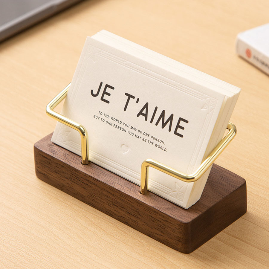 名刺ホルダーオーガナイザーオフィスデスクディスプレイスタンド - Tech Accessories For Office Desk のレビューと価格