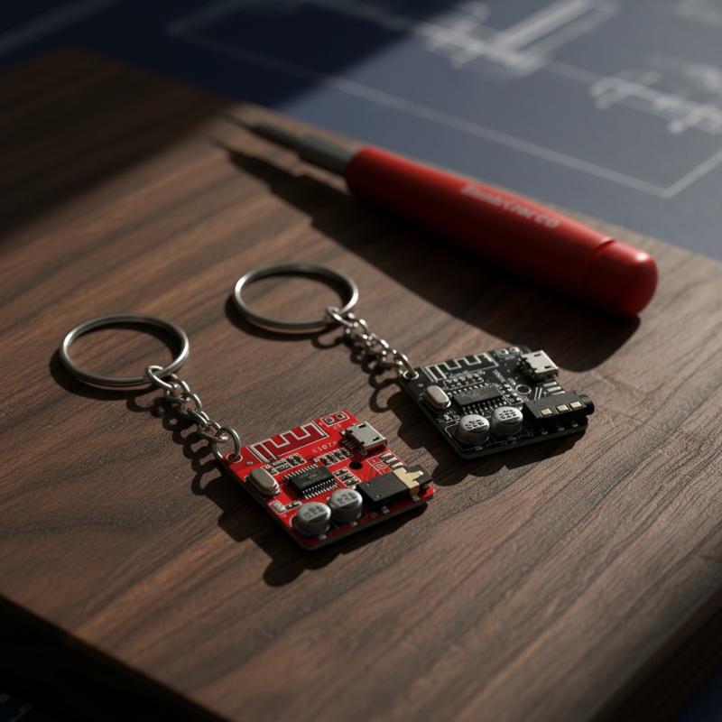 回路基板キーホルダー ミニマリスト レトロ PCB メタルキ - Tech Accessories Key のレビューと価格