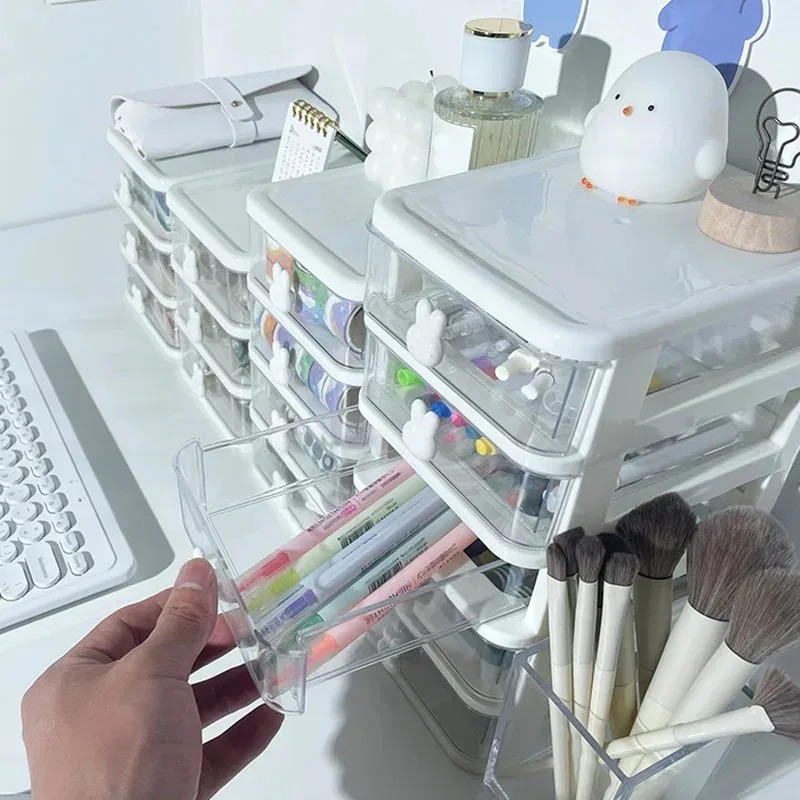 家庭用テーブルオーガナイザー学生デスク引き出しボックスペンホ - Tech Accessories For Office Desk のレビューと価格