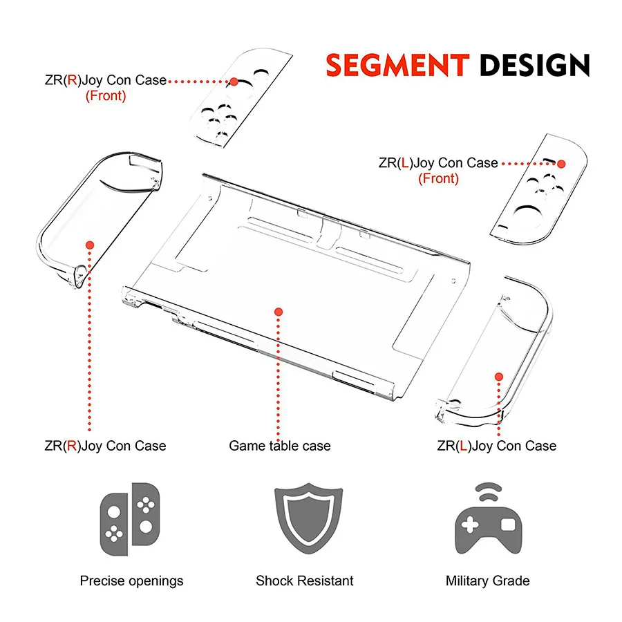 6 で 1 キットバッグニンテンドースイッチアクセサリー E - Tech Protect Accessories のレビューと価格